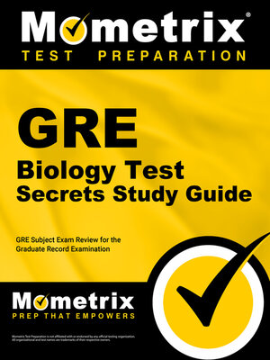 cover image of GRE Biology Test Secrets Study Guide